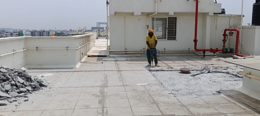 Floor screeding and slope correction Bangalore